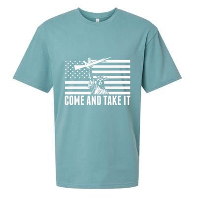 Anti Gun Control Ammo Flag T 2nd Amendment Sueded Cloud Jersey T-Shirt