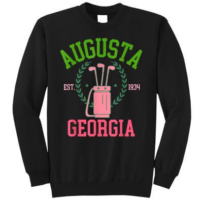 Augusta Georgia Coquette Golf Tournament Bows Social Club Sweatshirt