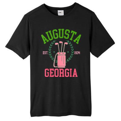 Augusta Georgia Coquette Golf Tournament Bows Social Club Tall Fusion ChromaSoft Performance T-Shirt