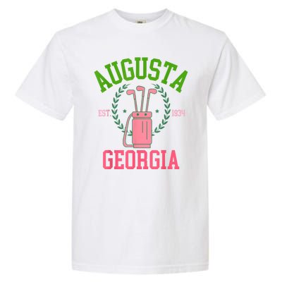 Augusta Georgia Coquette Golf Tournament Bows Social Club Garment-Dyed Heavyweight T-Shirt