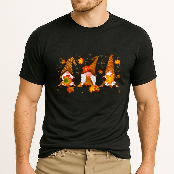 Autumn Gnome Cute Fall Lover Cooling Performance Crew T-Shirt