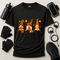 Autumn Gnome Cute Fall Lover Cooling Performance Crew T-Shirt