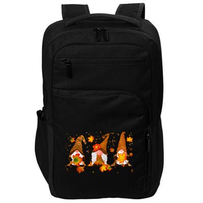 Autumn Gnome Cute Fall Lover Impact Tech Backpack
