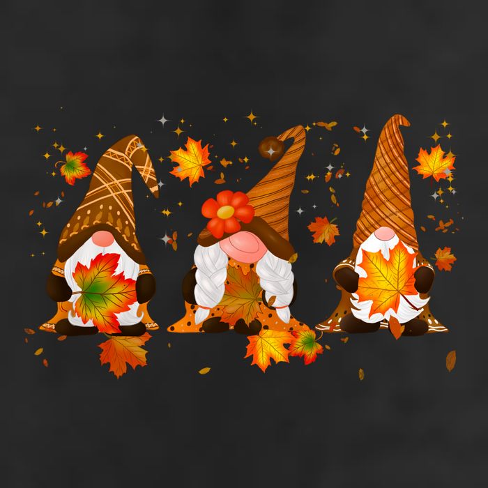 Autumn Gnome Cute Fall Lover Adult Drive Performance Visor
