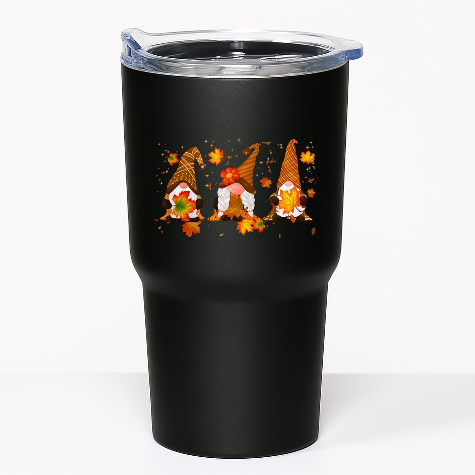 Autumn Gnome Cute Fall Lover Tumbler