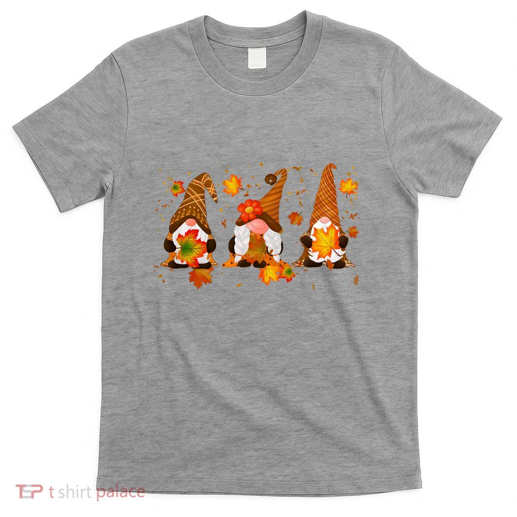 Autumn Gnome Cute Fall Lover T-Shirt