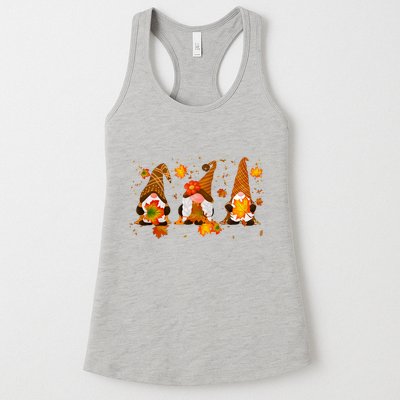 Autumn Gnome Cute Fall Lover Womens Tank Top