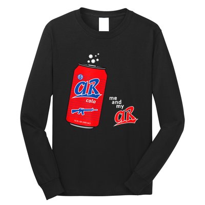 AR15 Gun Cola Parody Soda Long Sleeve Shirt