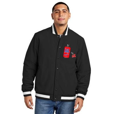 AR15 Gun Cola Parody Soda Insulated Varsity Jacket