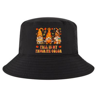 Autumn Gnomes Celebrating the Colors of Fall Cool Comfort Performance Bucket Hat