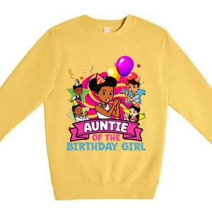 Auntie Gracies Corner Birthday Dolls Cute Party Premium Crewneck Sweatshirt