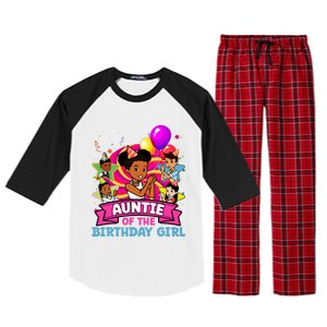 Auntie Gracies Corner Birthday Dolls Cute Party Raglan Sleeve Pajama Set