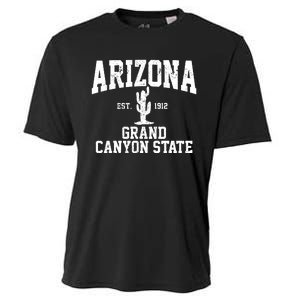 Arizona Grand Canyon State Cactus Souvenir Gift Cooling Performance Crew T-Shirt