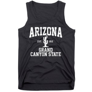 Arizona Grand Canyon State Cactus Souvenir Gift Tank Top