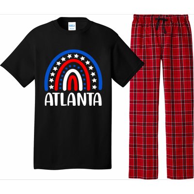 Atlanta Georgia Cool Gift I Love Atlanta Georgia Usa Gift Pajama Set