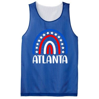 Atlanta Georgia Cool Gift I Love Atlanta Georgia Usa Gift Mesh Reversible Basketball Jersey Tank