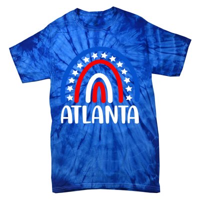 Atlanta Georgia Cool Gift I Love Atlanta Georgia Usa Gift Tie-Dye T-Shirt