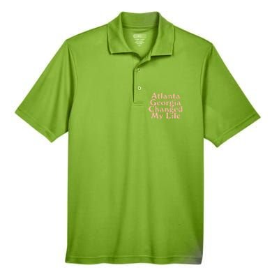 Atlanta Georgia Changed My Life Men's Origin Performance Pique Polo