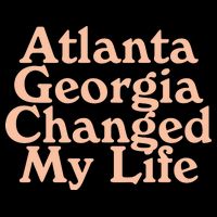 Atlanta Georgia Changed My Life Drawstring Bag
