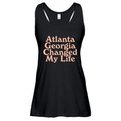 Atlanta Georgia Changed My Life Ladies Essential Flowy Tank