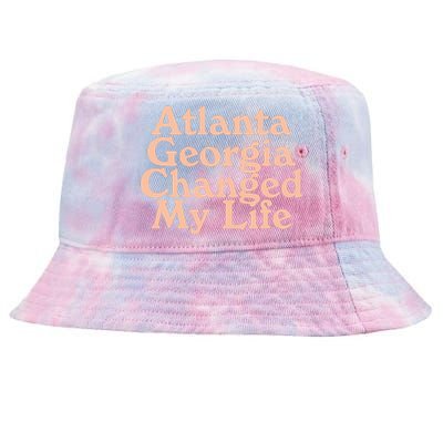 Atlanta Georgia Changed My Life Tie-Dyed Bucket Hat