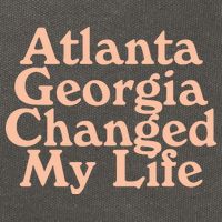 Atlanta Georgia Changed My Life Cotton Canvas Backpack