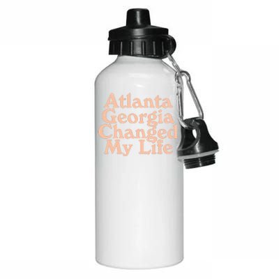 Atlanta Georgia Changed My Life Aluminum Water Bottle