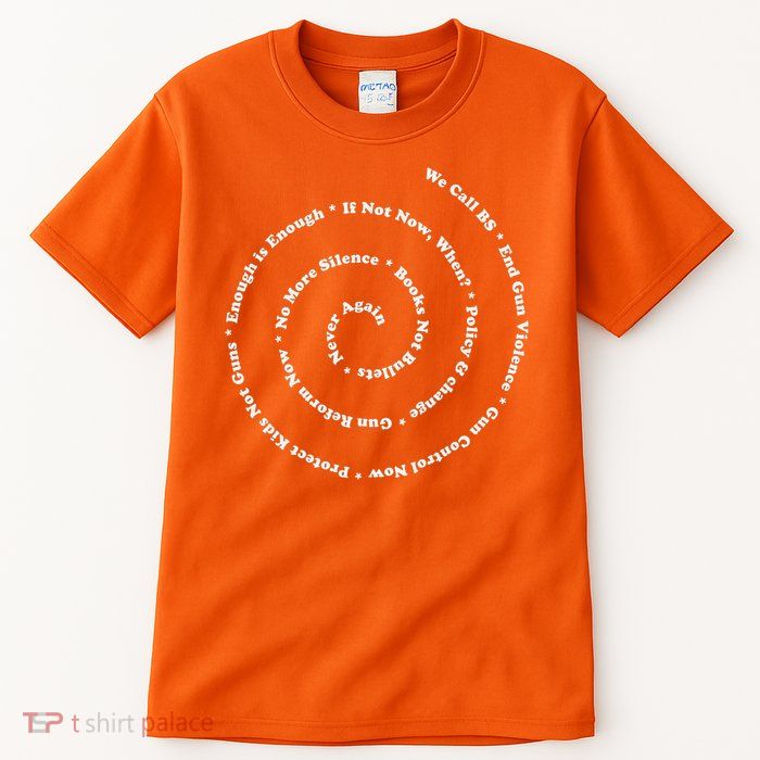 Anti Gun Control Shirt Wear Orange End Gun Violence Tall T-Shirt