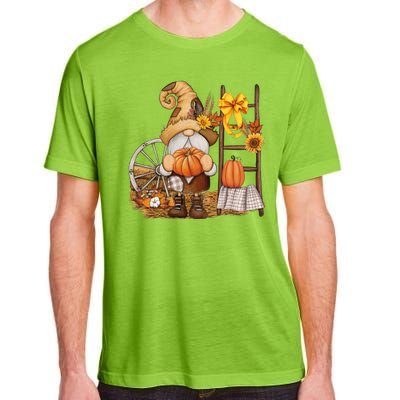 Autumn Gnome Cute Fall Season Adult ChromaSoft Performance T-Shirt