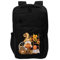 Autumn Gnome Cute Fall Season Impact Tech Backpack