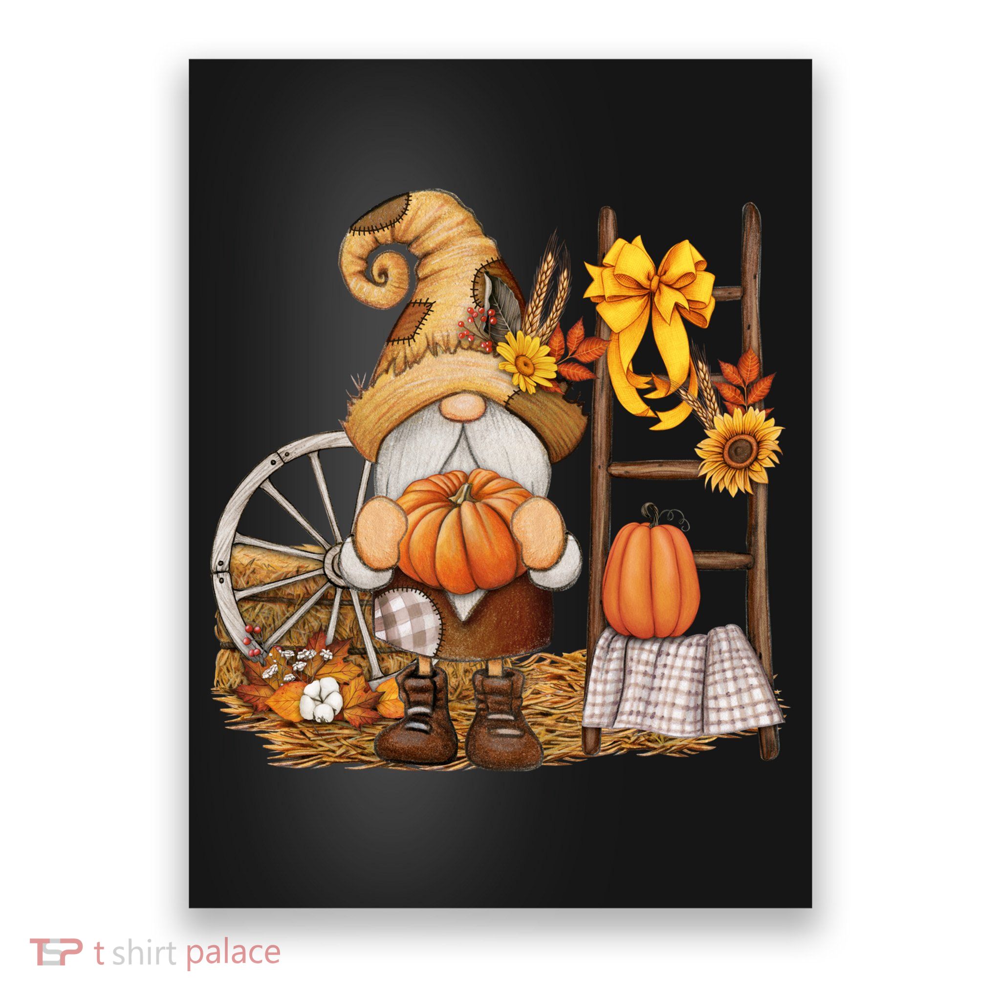 Autumn Gnome Cute Fall Season Poster