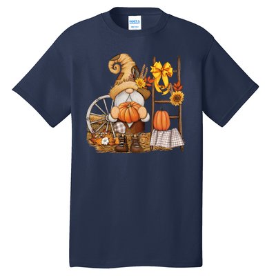 Autumn Gnome Cute Fall Season Tall T-Shirt