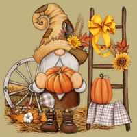 Autumn Gnome Cute Fall Season Cooling Performance Crew T-Shirt