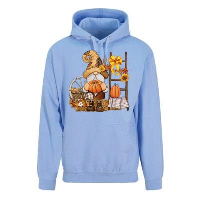 Autumn Gnome Cute Fall Season Unisex Surf Hoodie