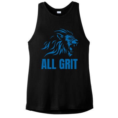 All Grit Detroit Ladies PosiCharge Tri-Blend Wicking Tank