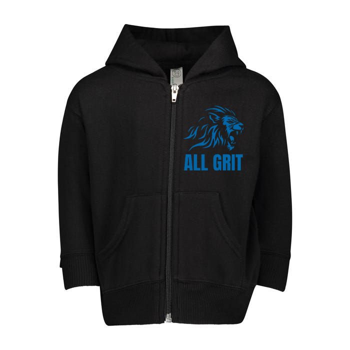 All Grit Detroit Toddler Zip Fleece Hoodie