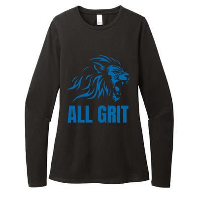 All Grit Detroit Womens CVC Long Sleeve Shirt