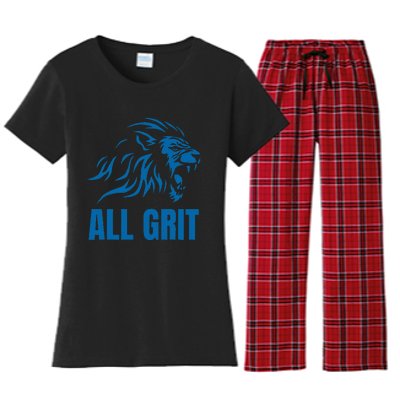 All Grit Detroit Women's Flannel Pajama Set