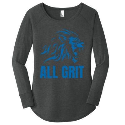 All Grit Detroit Women's Perfect Tri Tunic Long Sleeve Shirt