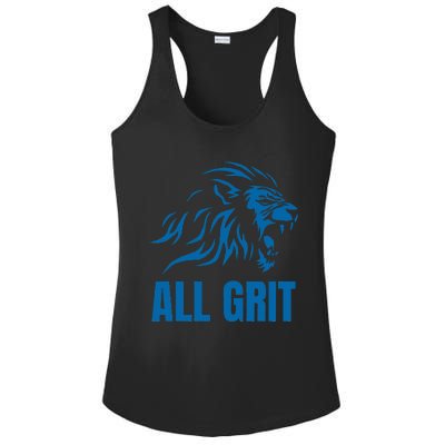 All Grit Detroit Ladies PosiCharge Competitor Racerback Tank