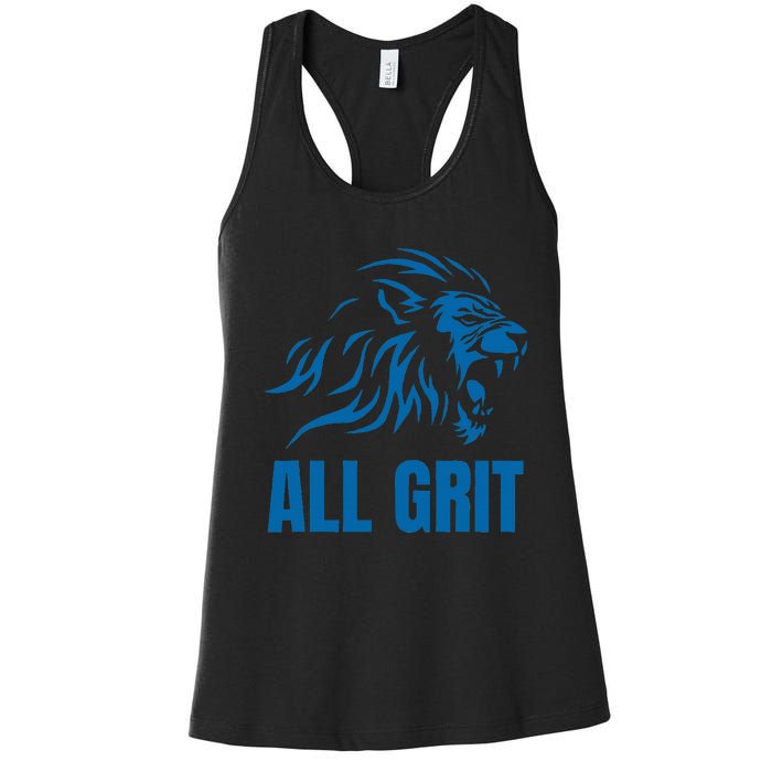 All Grit Detroit Women's Racerback Tank