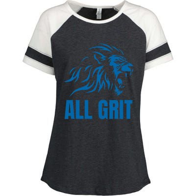 All Grit Detroit Enza Ladies Jersey Colorblock Tee