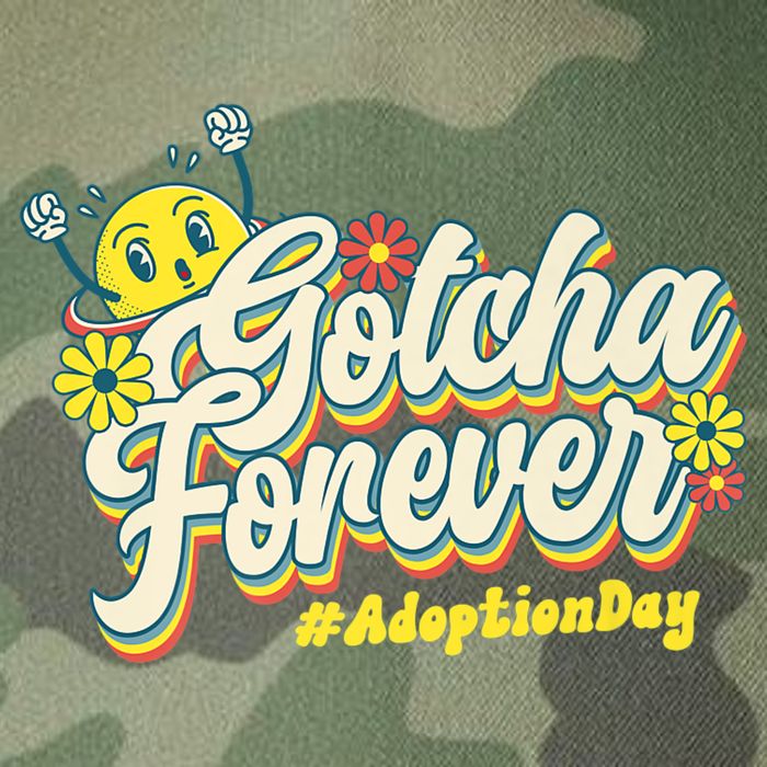 Adopt Gotcha Day Gotcha Forever Family Adoption Day Legacy Tie Dye Trucker Hat