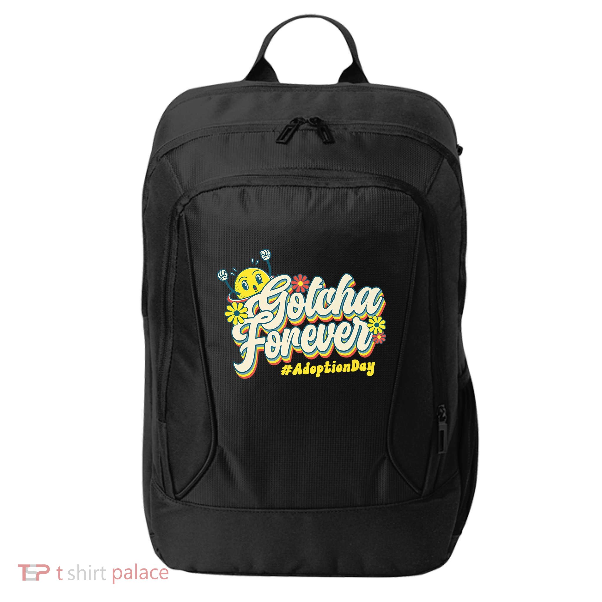 Adopt Gotcha Day Gotcha Forever Family Adoption Day City Backpack