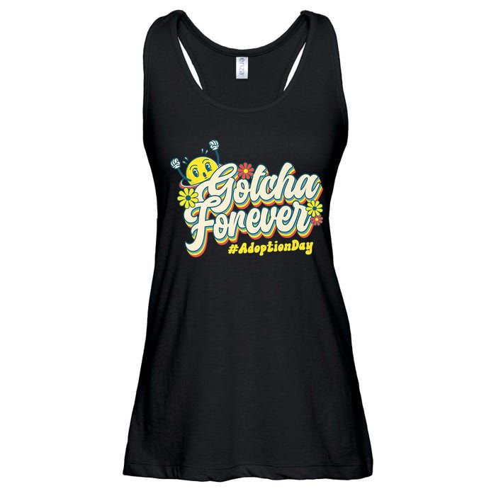 Adopt Gotcha Day Gotcha Forever Family Adoption Day Ladies Essential Flowy Tank