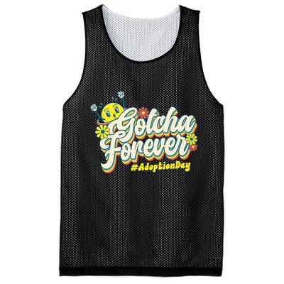 Adopt Gotcha Day Gotcha Forever Family Adoption Day Mesh Reversible Basketball Jersey Tank