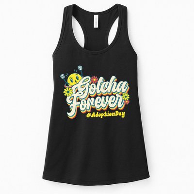 Adopt Gotcha Day Gotcha Forever Family Adoption Day Womens Tank Top