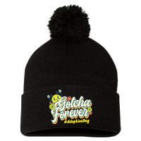 Adopt Gotcha Day Gotcha Forever Family Adoption Day Pom Pom 12in Knit Beanie