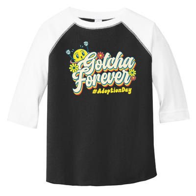 Adopt Gotcha Day Gotcha Forever Family Adoption Day Toddler Fine Jersey T-Shirt