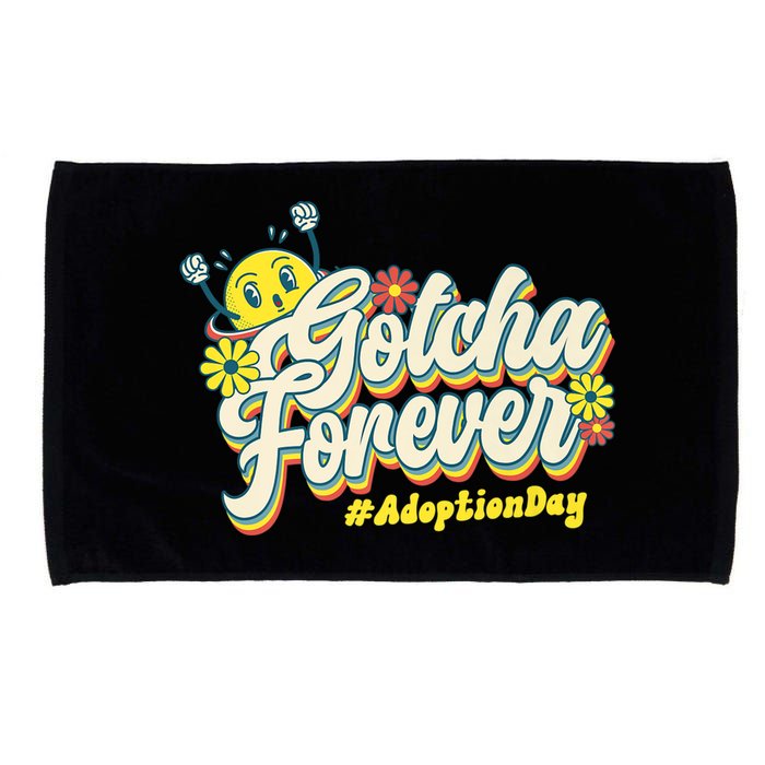 Adopt Gotcha Day Gotcha Forever Family Adoption Day Microfiber Hand Towel